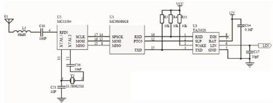 RF digital antenna schematic