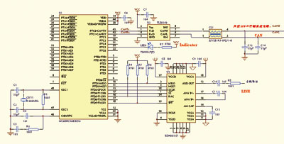 Circuit diagram of truck alarm