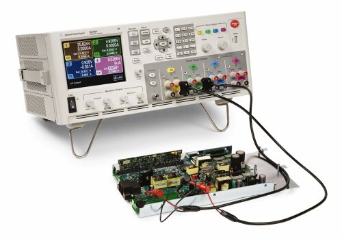 Figure 2: An Agilent N6705A DC source analyzer tailored for R & D engineers.