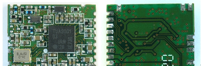 Figure 2: DVB-T reference design implemented with TUA9001.