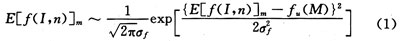 Gaussian distribution