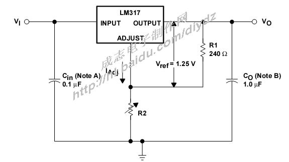 LM317 application circuit