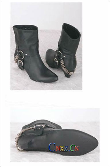 Fur-Trimmed Shoes