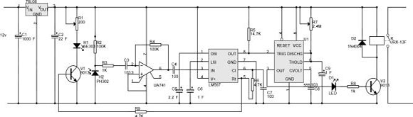 Application of LM567 Universal Tone Decoder Integrated Circuit