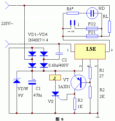 Fuse blown self-healing circuit