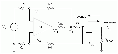 Figure 2. Active op amp matching
