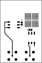 Figure 1-3. DS3151 Single-port, T3 / E3 LIU layoutâ€”top conducting layer.