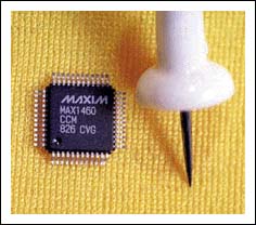 Photo 1. They call it a smart ADC, and the MAX1460 arguably represents Maxim's first entry into the micro market.