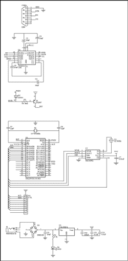 Figure 1. Schematic of daughter card