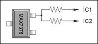 Figure 4. Series resistance reduces electromagnetic radiation