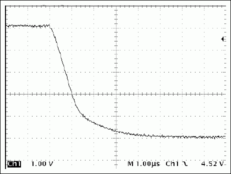 Falling edge signal at the end of 300m cable