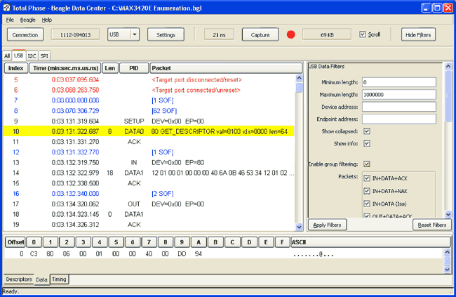 Figure 8. Beagle analyzer