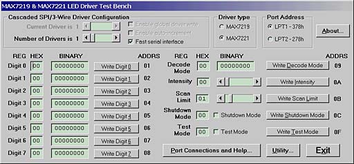 Figure 2. Program display on startup.