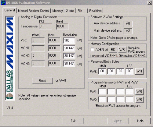 Figure 1. General page.