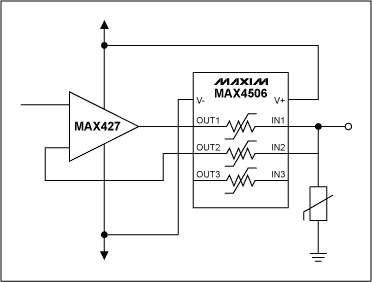Figure 5. This signal-line-protector IC protects a ± 10V interface.