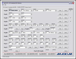 Figure 13. The figure above shows that the MAX9257 serializer is set correctly. The Deserializer MAX9258 screen should be similar to the screen display, so that the system can work normally in camera or IÂ²C mode.