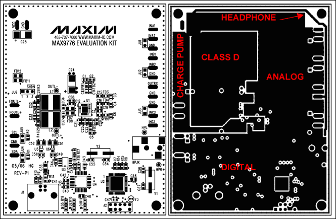 Figure 3. Examples of silkscreen and strata