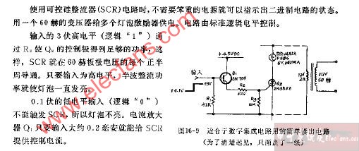 Circuit diagram of reader for digital integrated circuit