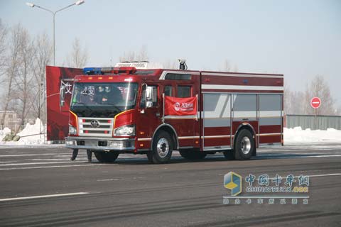 Allison is equipped with a gearbox in the Chinese market and FAW special vehicles