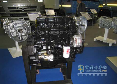 Kamaz booth's Dongfeng Cummins Engine