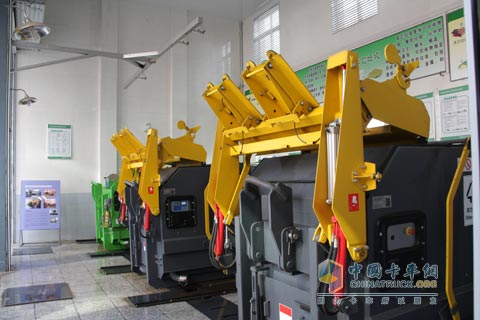 Beihai equipment in garbage transfer station in Chaoyang District, Beijing