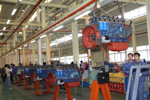 Weichai remanufacturing factory panoramic corner