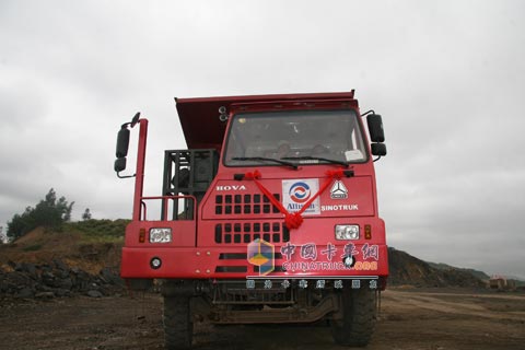 Test drive protagonist debut - Allison automatic HOVA60 mining car