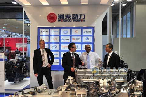 Weichai Power participates in the 2010 Hanover Motor Show