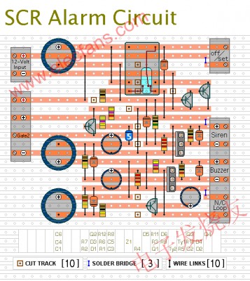 Stripboard layout