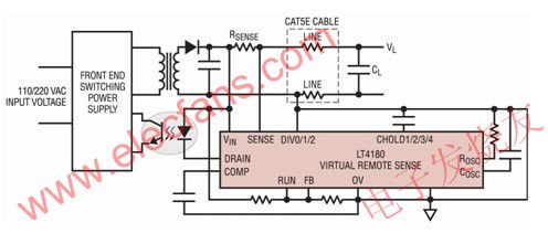 Simplified offline application circuit using LT4180