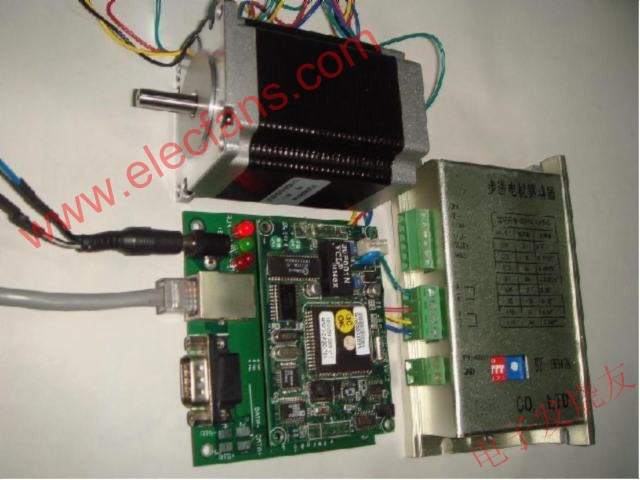 TCP / IP remote network motor controller