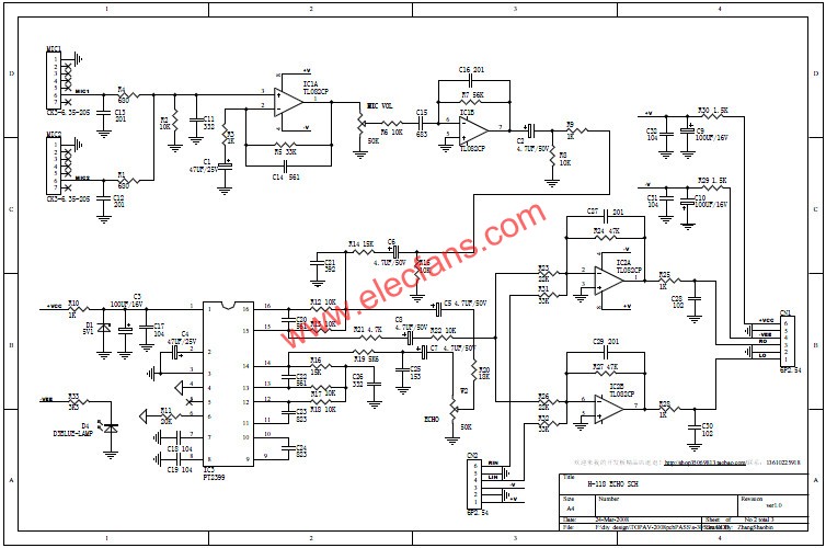 KALAOKE circuit principle