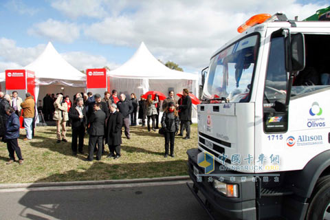 Allison & Iveco Hold Test Drive Test Experience for Waste Collection Company in Buenos Aires