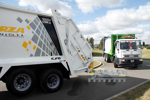 Allison & Iveco Hold Test Drive Test Experience for Waste Collection Company in Buenos Aires