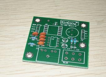 KC-201 FM stereo radio module in welding production