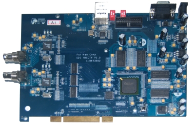 Full Han HD-CCTV board real shot (electronic system design)