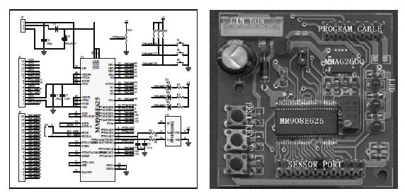 LIN subnode schematic