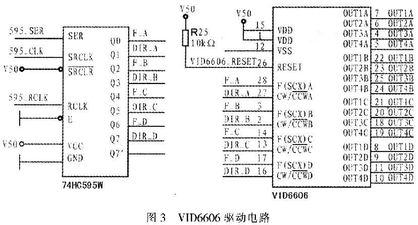 VID6606 drive instrument circuit