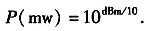 Calculation formula