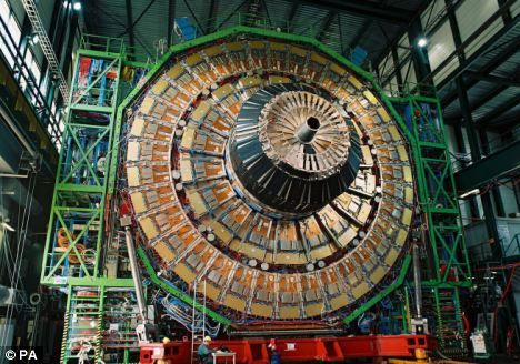China Education Equipment Purchasing Network The Large Hadron Collider is located in a circular tunnel 100 meters deep and 27 kilometers long under the border between France and Switzerland. It is processing data at a rate of 40 million times per second.
