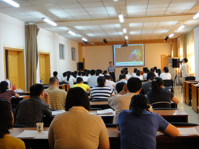 Construction of a dedicated classroom for recording and broadcasting