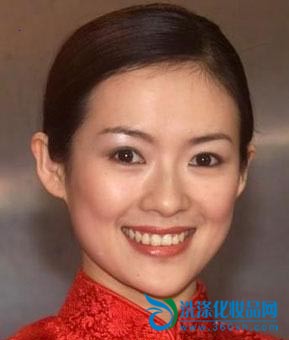 Zhang Ziyi's makeup changes