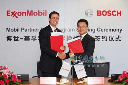 Exxon Mobil Teams with Bosch