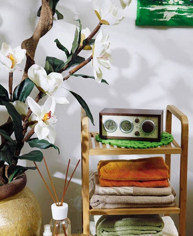 Log furniture to return this home to its original ecology