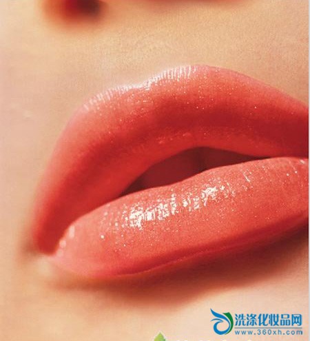 Charming nude lips
