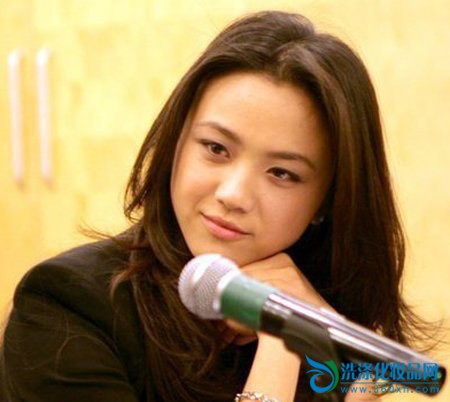 Tang Wei movie promotion makeup