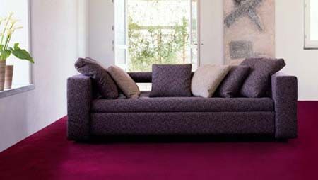 Creative sofa bed perfect for small apartments with limited space and unlimited imagination