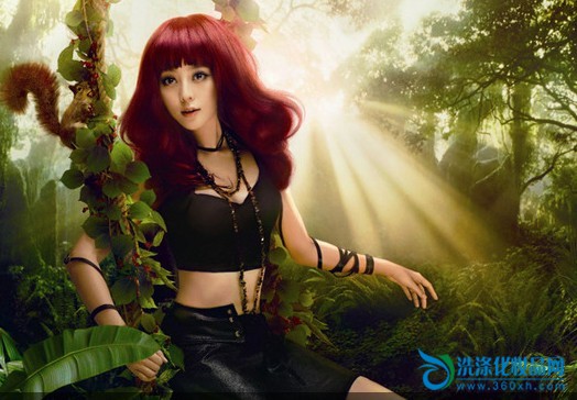 Fan Bingbing's charming wig is flawless