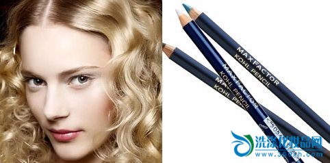 White eyeliner can naturally brighten skin tone