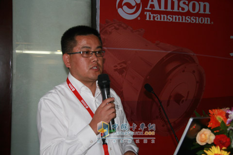 Allison Transmissions Senior Manager Truck Sales Yang Yunsheng